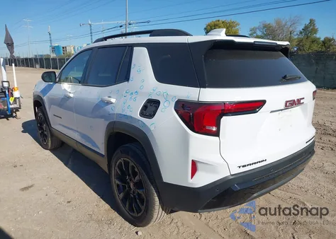 2026 GMC Terrain Fwd Elevation from USA, damaged, VIN 3GKALMEG5TL244666